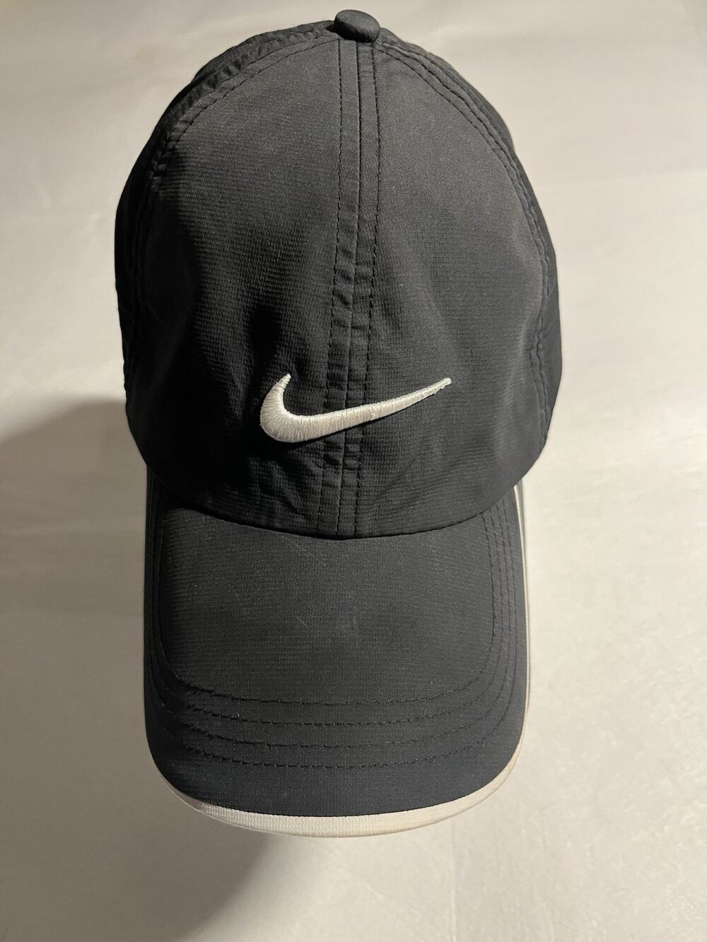 Nike Golf Victory Red VR One Black Performance Hat Adjustable Perforated